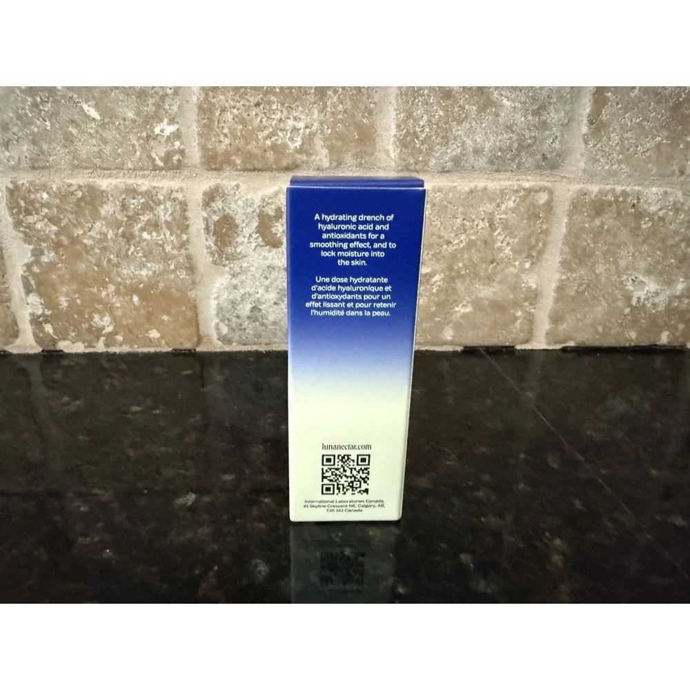 Luna Nectar Neptune Hydrate & Blur Hyaluronic Acid Serum 1.01 fl‎ oz NIB